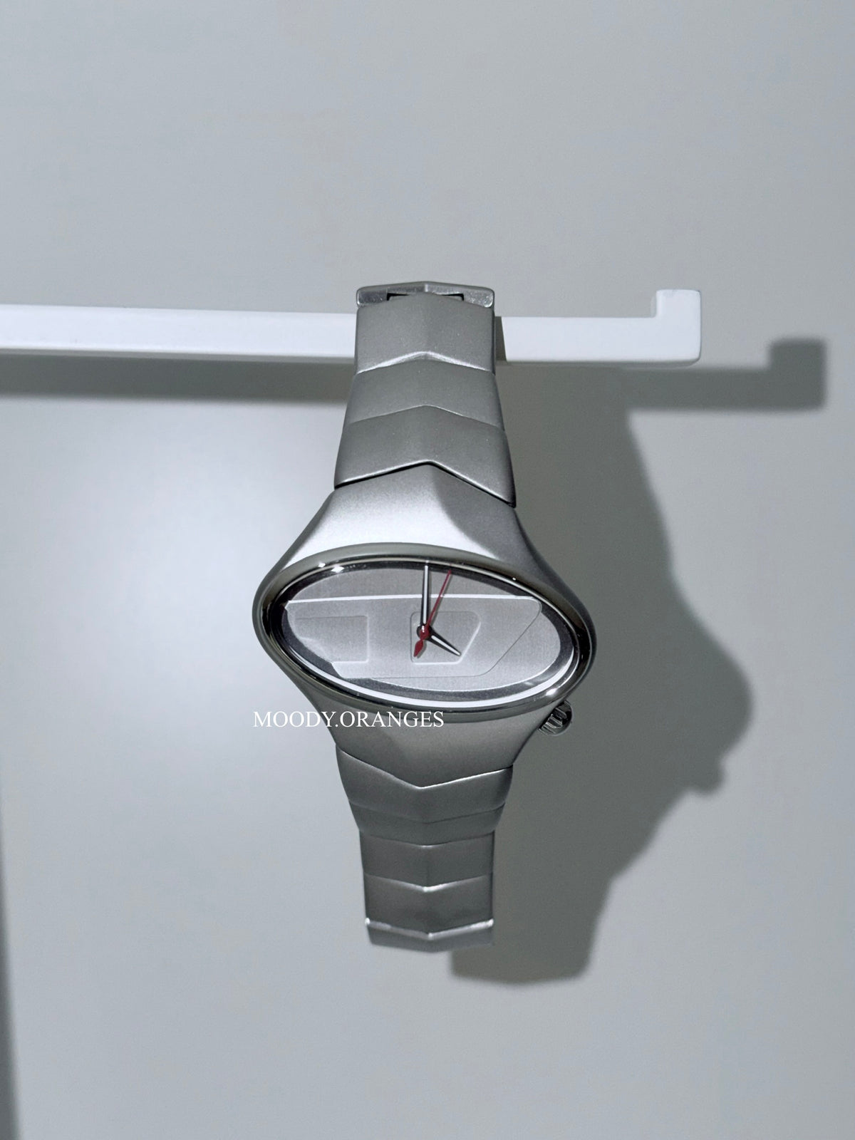 Diesel D-Rush Gunmetal Stainless Steel Watch - MOODY ORANGES