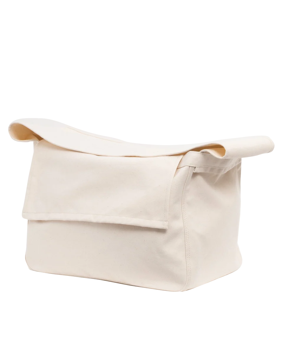CDG COTTON CANVAS POSTMAN BAG