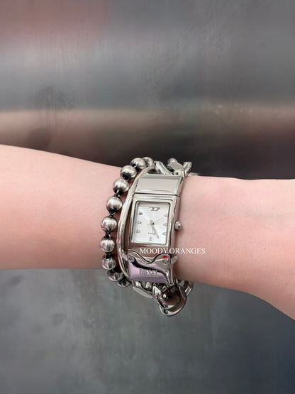 Diesel Closer Stainless Steel Watch - MOODY ORANGES
