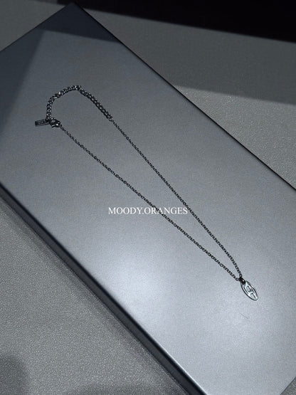 Diesel Stainless Steel Pendant Necklace