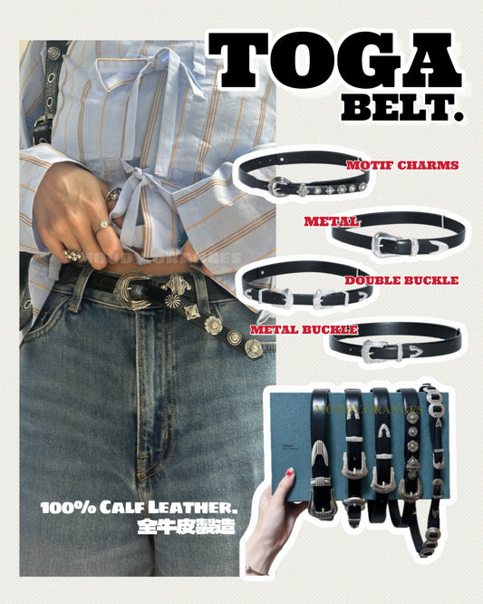 TOGA Belt Collections - MOODY ORANGES