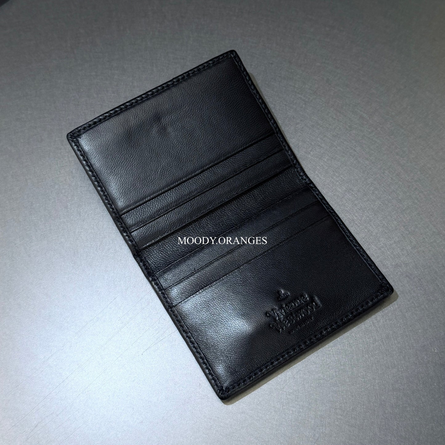 Vivienne Westwood MAN Embossed Orb Nappa Wallet and Card Holder