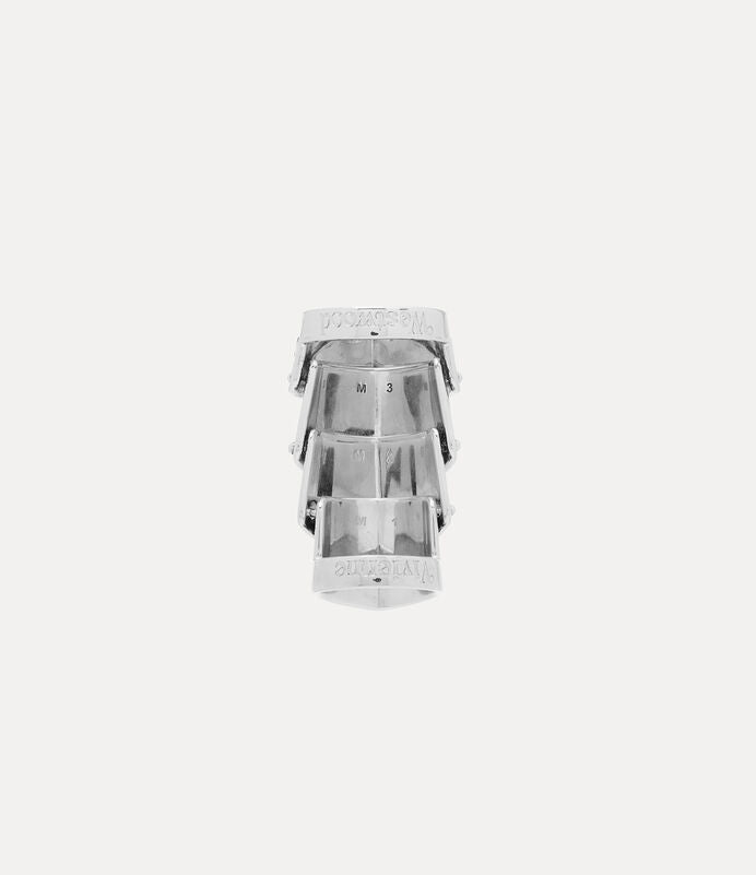 Vivienne Westwood Josephus Armour Ring - MOODY ORANGES