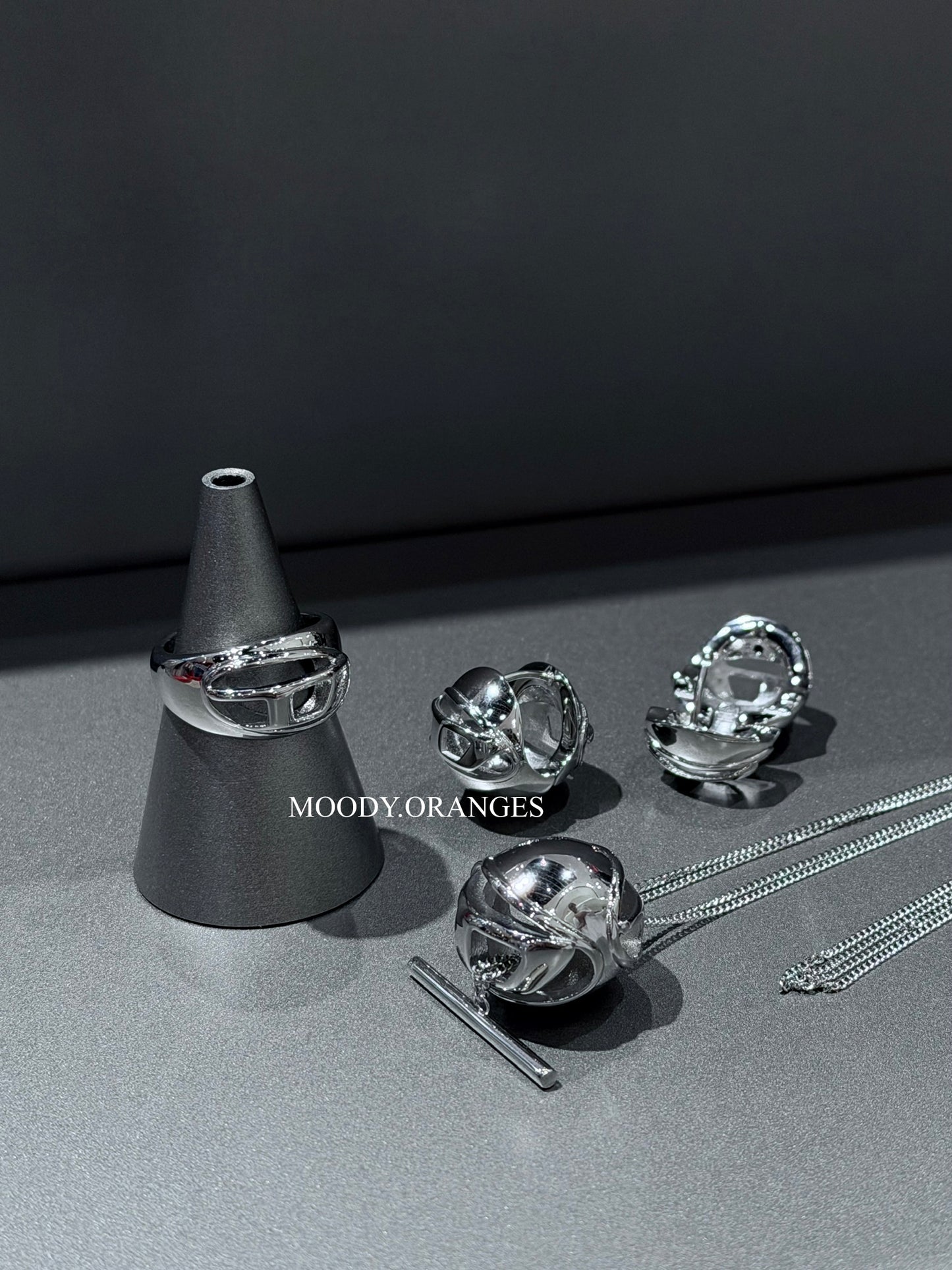 Diesel Stainless Steel Ball Accessories Collection