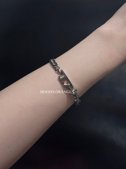 Diesel Stainless Steel Chain Bracelet - MOODY ORANGES