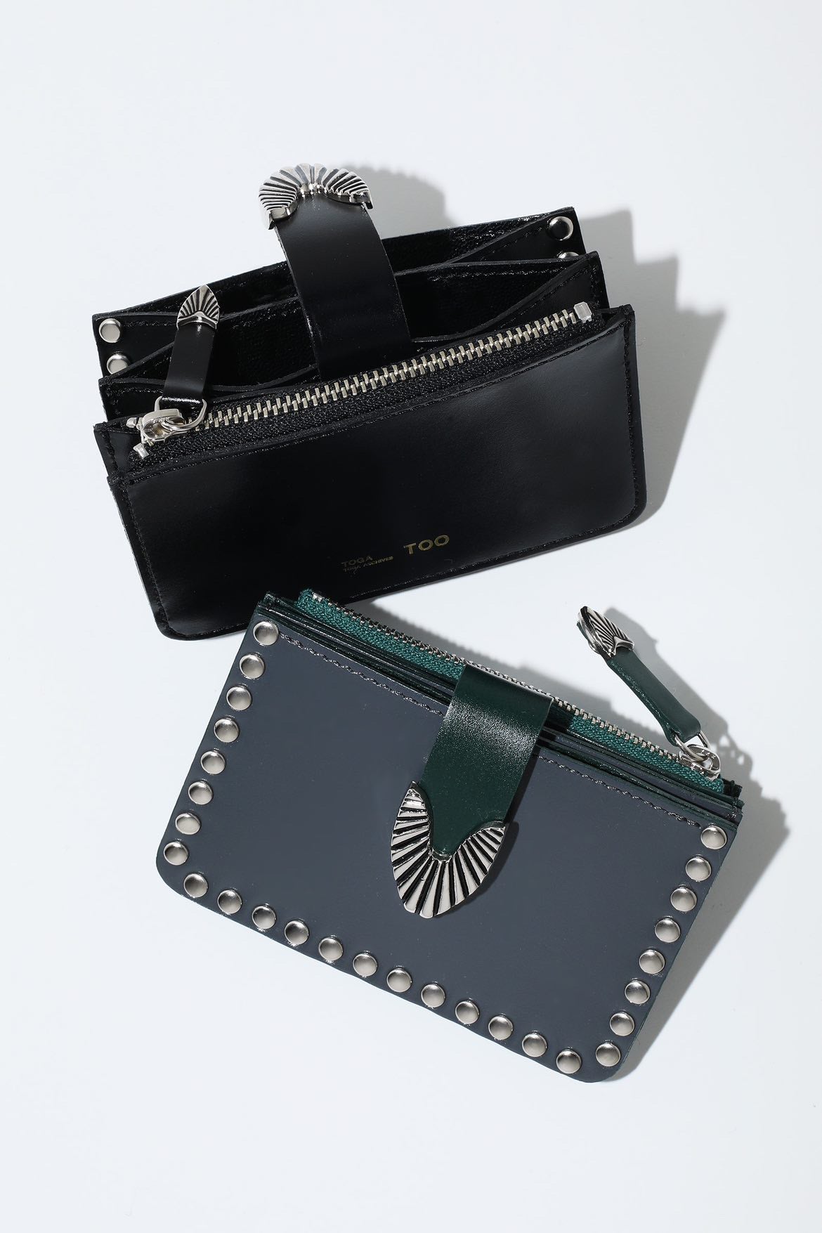 TOGA TOO Studs Leather Wallet