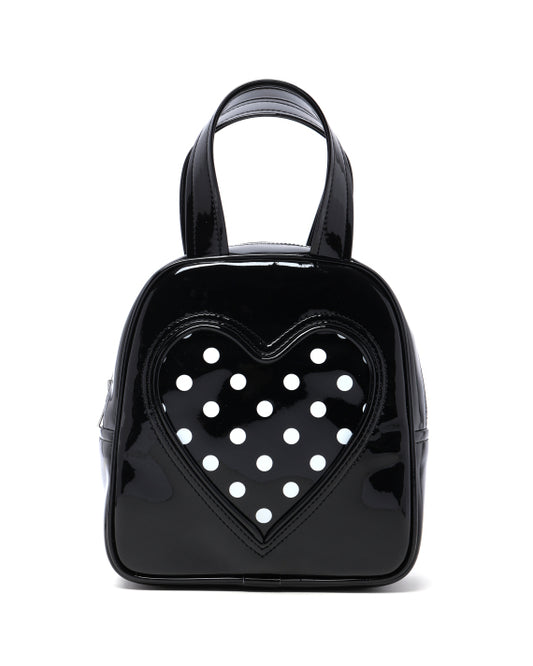 COMME des GARÇONS Girl Polka Dots Heart Bag - MOODY ORANGES