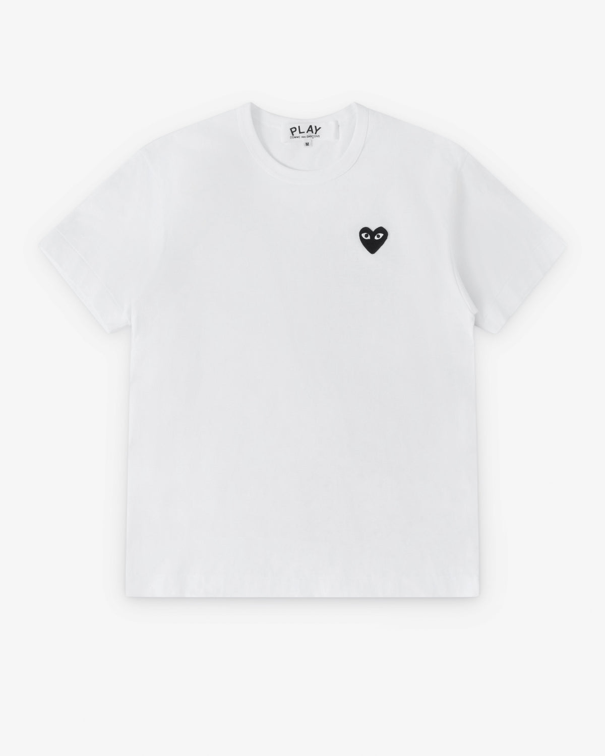 COMME des GARÇONS PLAY Heart Logo Tee - White