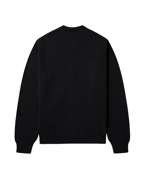 COMME des GARÇONS PLAY Heart Cardigan - Black