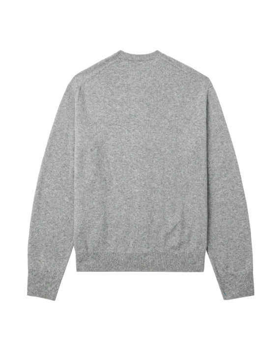 COMME des GARÇONS PLAY Rhinestone Logo Cardigan - Grey