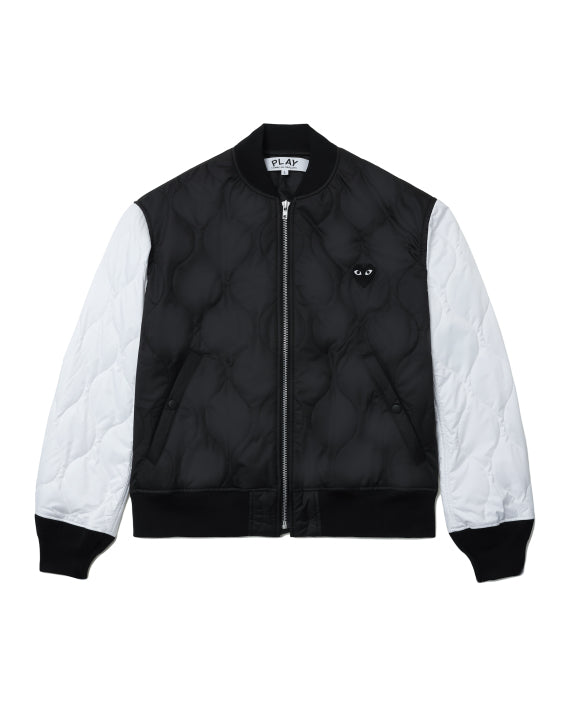Quilted panel jacket