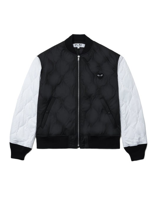 Quilted panel jacket