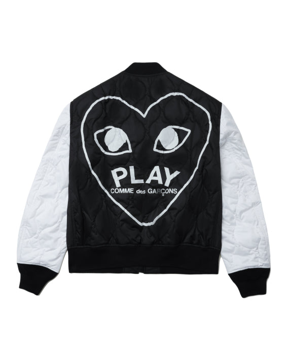Quilted panel jacket
