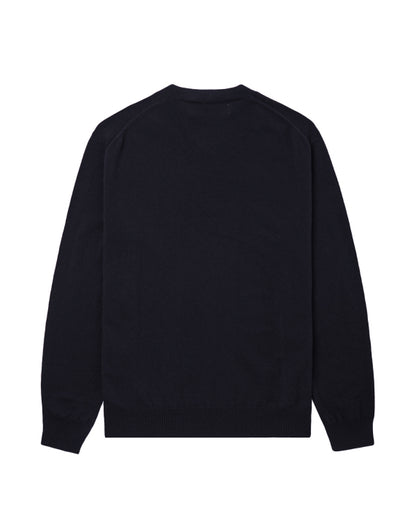 COMME des GARÇONS PLAY Rhinestone Logo Sweater - Black