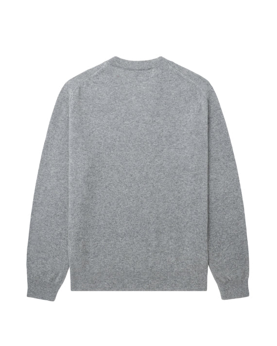 COMME des GARÇONS PLAY Rhinestone Logo Sweater - Grey