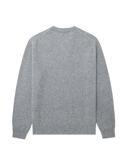 COMME des GARÇONS PLAY Rhinestone Logo Sweater - Grey
