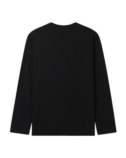 COMME des GARÇONS PLAY Heart Crew Neck Tee - Black