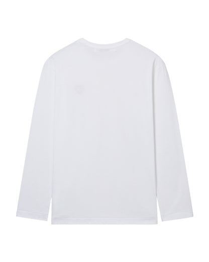 COMME des GARÇONS PLAY Heart Crew Neck Tee - White
