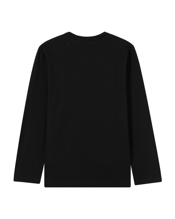 COMME des GARÇONS PLAY Heart Crew Neck Tee - Black