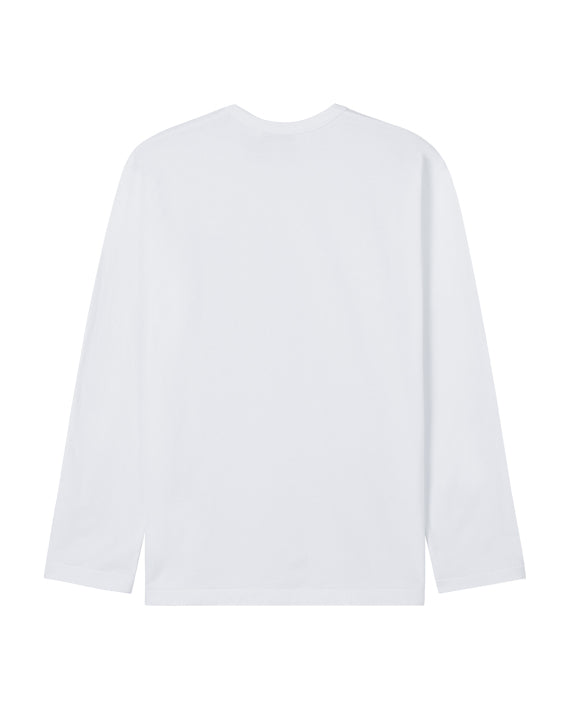 COMME des GARÇONS PLAY Stacked Heart Tee - White