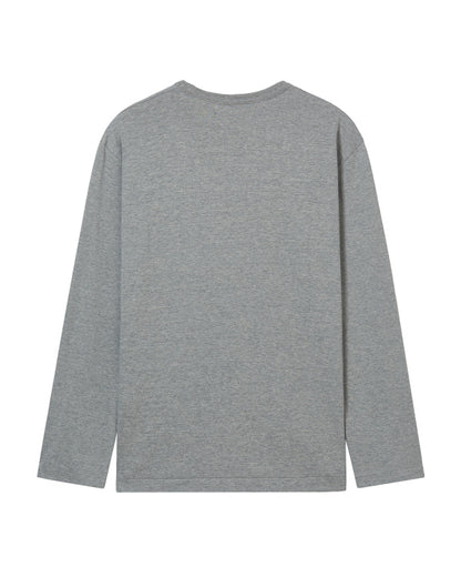 COMME des GARÇONS PLAY Double Heart Tee - Grey