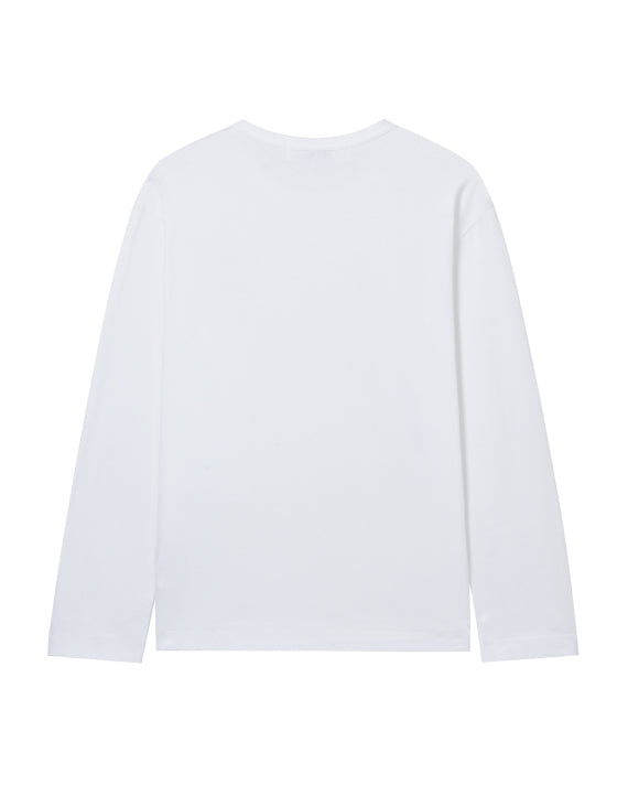 COMME des GARÇONS PLAY Mini Heart Crew Neck Tee - White