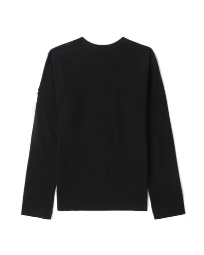 COMME des GARÇONS PLAY X Invader Long-Sleeve Tee - Black