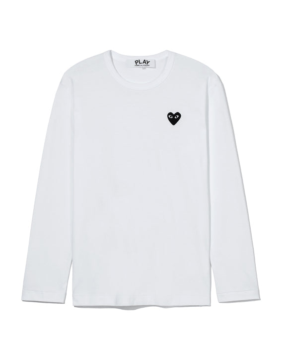 COMME des GARÇONS PLAY Logo Tee - White