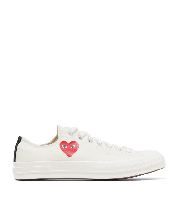 COMME des GARÇONS PLAY X Converse Chuck 70 Low-Top Sneakers - White