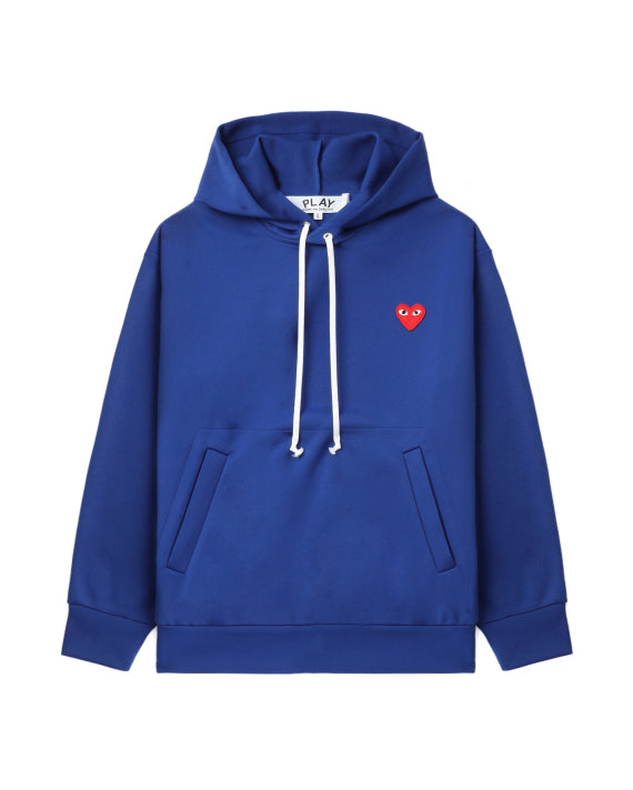 COMME des GARÇONS PLAY Logo Hoodie - Navy Blue