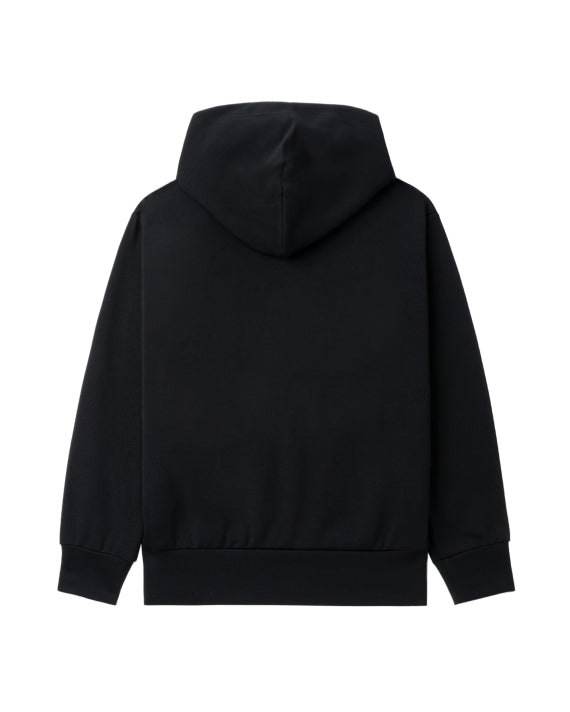 COMME des GARÇONS PLAY Heart Emblem Zip-Up Hoodie - Black