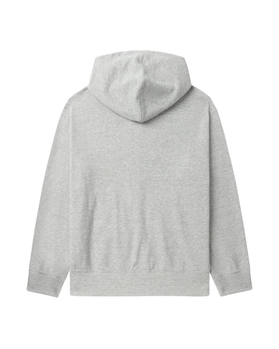COMME des GARÇONS PLAY Heart Emblem Zip-Up Hoodie - Grey