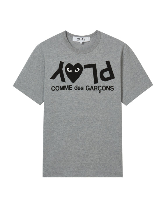 COMME des GARÇONS PLAY Logo Tee - Grey