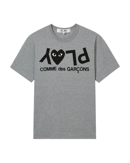 COMME des GARÇONS PLAY Logo Tee - Grey