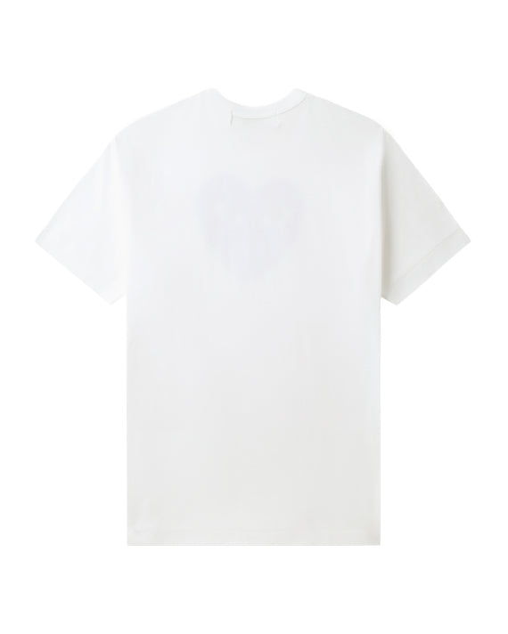 COMME des GARÇONS PLAY Heart Logo Tee - Light Purple