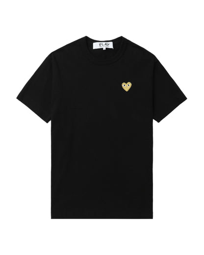 COMME des GARÇONS PLAY Logo Tee - Black