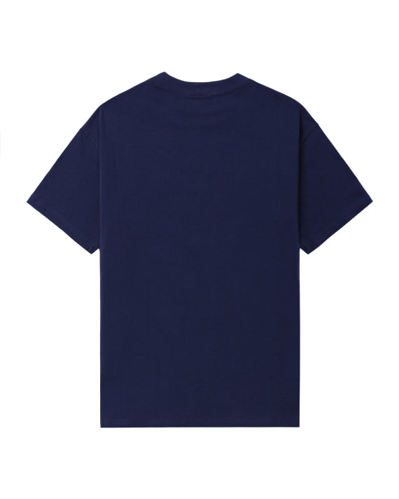 COMME des GARÇONS PLAY Logo Tee - Navy Blue