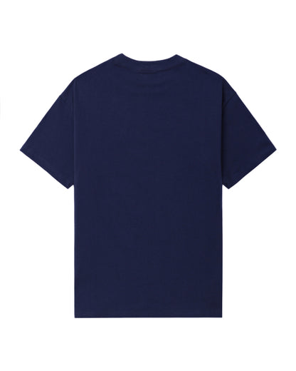 COMME des GARÇONS PLAY Logo Tee - Navy Blue