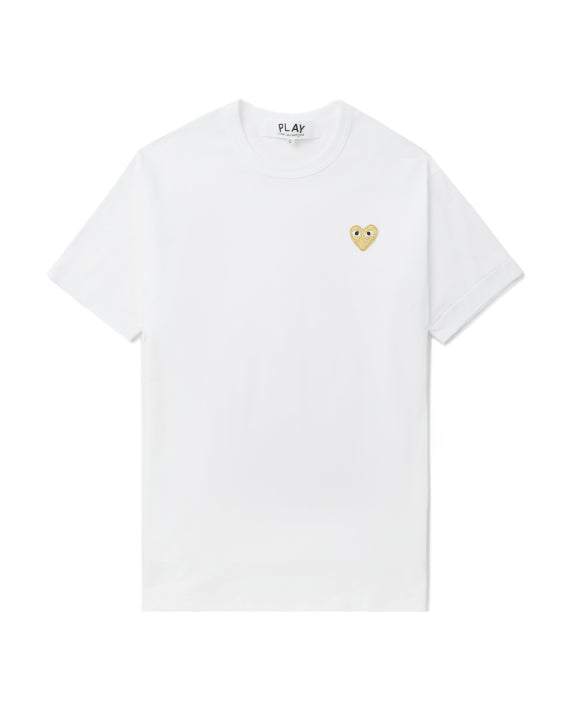 COMME des GARÇONS PLAY Logo Tee - White