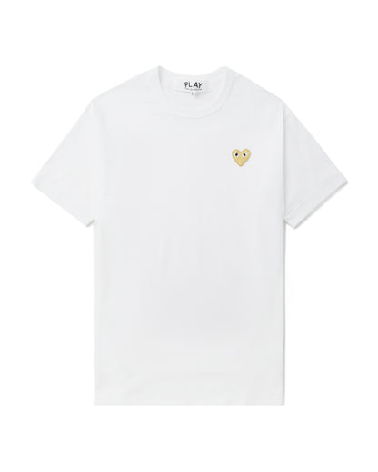 COMME des GARÇONS PLAY Logo Tee - White