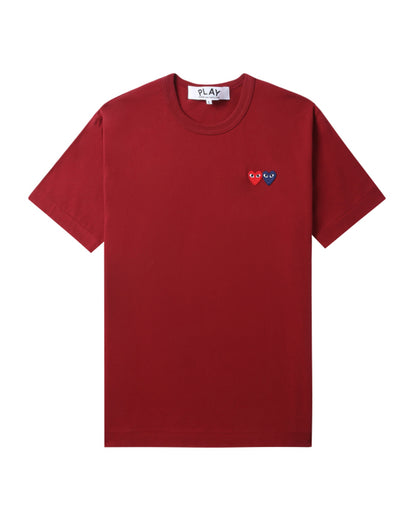 COMME des GARÇONS PLAY Logo Tee - Bright Red (1)