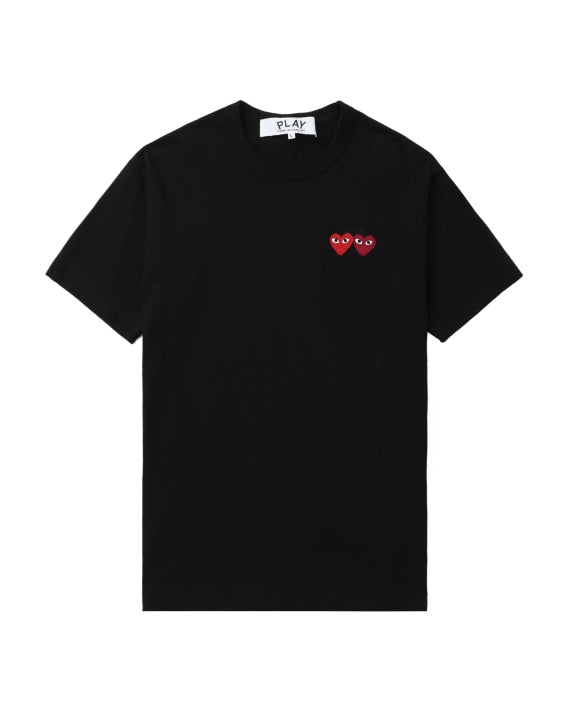 COMME des GARÇONS PLAY Logo Tee - Black