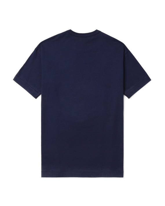 COMME des GARÇONS PLAY Logo Tee - Navy Blue