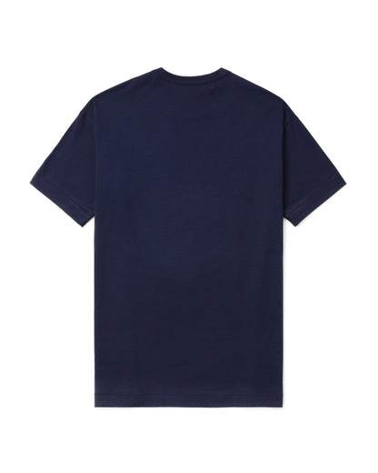 COMME des GARÇONS PLAY Logo Tee - Navy Blue