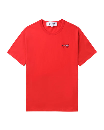 COMME des GARÇONS PLAY Logo Tee - Bright Red (2)