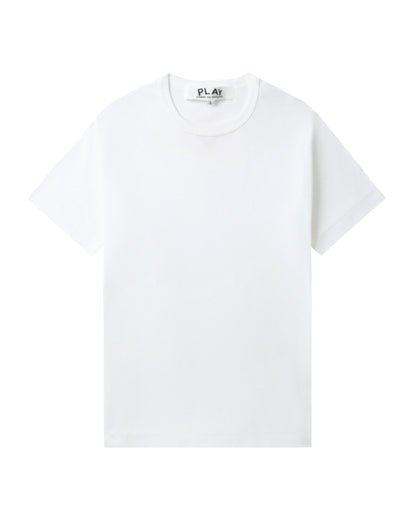 COMME des GARÇONS PLAY Heart Emblem Tee - White