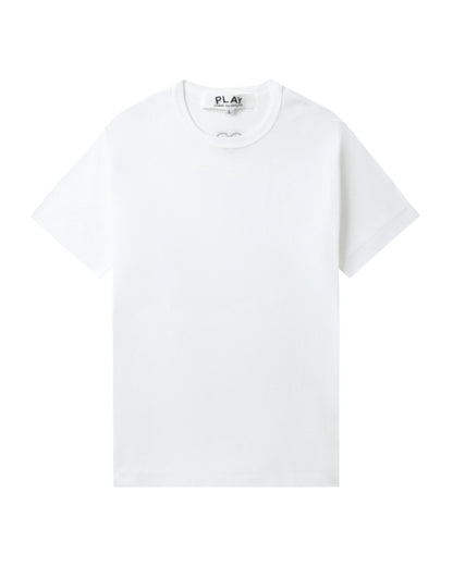 COMME des GARÇONS PLAY Heart Emblem Tee - White