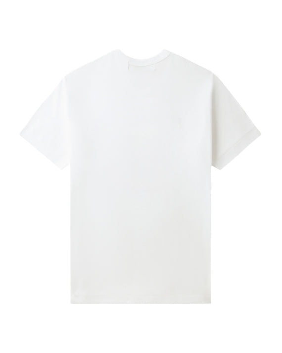 COMME des GARÇONS PLAY Rhinestone Embellished Heart Tee - White (1)