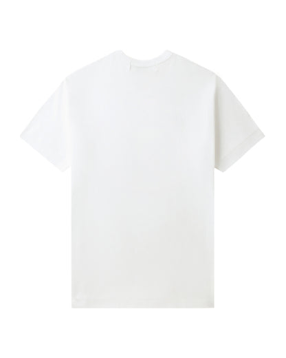 COMME des GARÇONS PLAY Rhinestone Embellished Heart Tee - White (1)