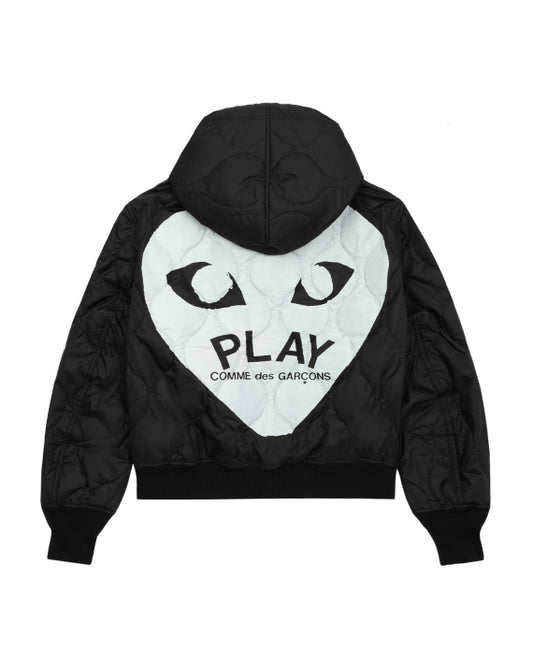 Quilted hoodie